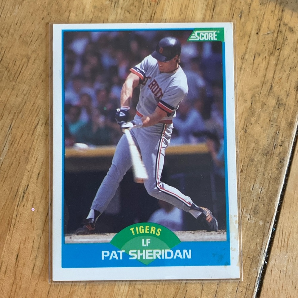 1989 Pat Sheridan Score Trading Card